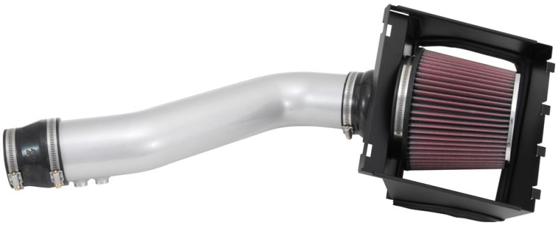 K&amp;N 12-13 Ford F150 3.7L V6 Black High-Flow Performance Intake