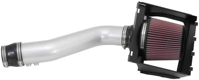 K&amp;N 12-13 Ford F150 3.7L V6 Black High-Flow Performance Intake
