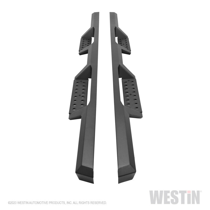 Westin 2020-2022 Jeep Gladiator HDX Drop Nerf Step Bars - Textured Black