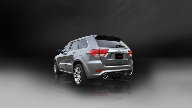Corsa 12-21 Jeep Grand Cherokee 6.4L V8 Polished Sport Cat-Back Exhaust