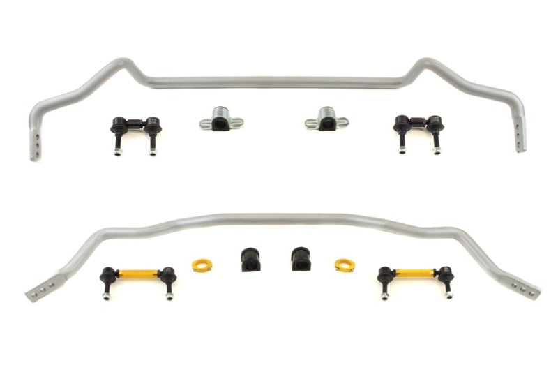 Whiteline 10-15 Mitsubishi Lancer EVO (MR/GSR) / 2015 EVO Final Edition Front &amp; Rear Sway Bar Kit