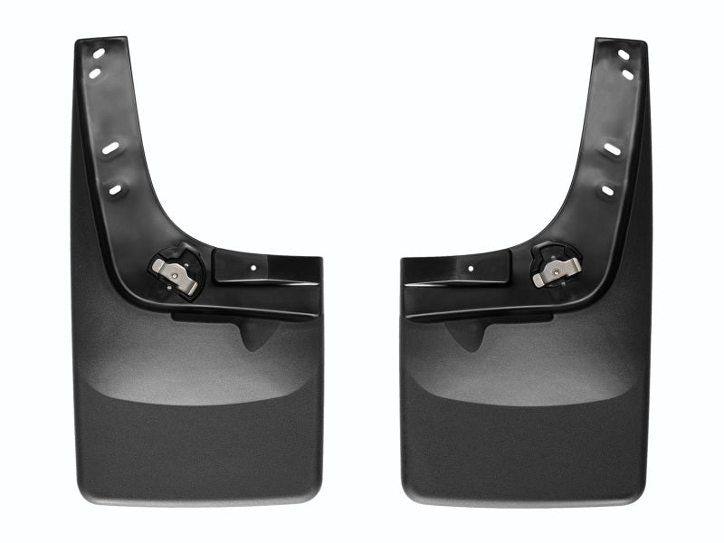 WeatherTech 06-08 Dodge Ram Mega Cab No Drill Mudflaps - Black