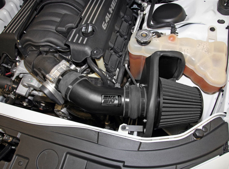 K&amp;N 11-13 Dodge Challenger V8/12-13 Charger V8 / 12-13 Chrysler 300 Black Performance Intake Kit