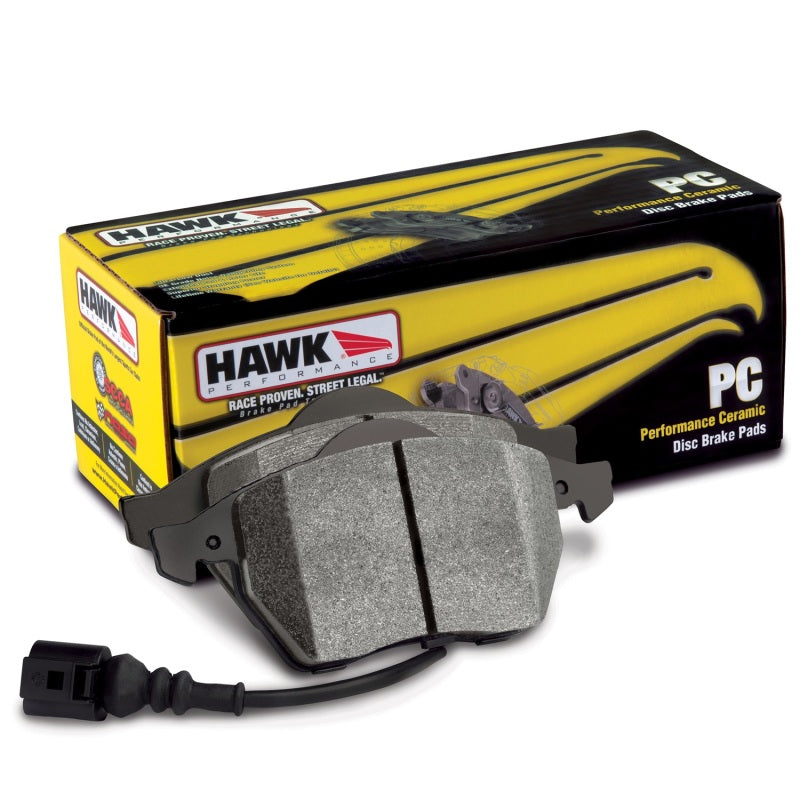 Hawk 04-10 BMW 535i/545i/550i / 04-10 645Ci/650i/02-09 745i/745Li/750 Perf Ceramic Street Brake Pads