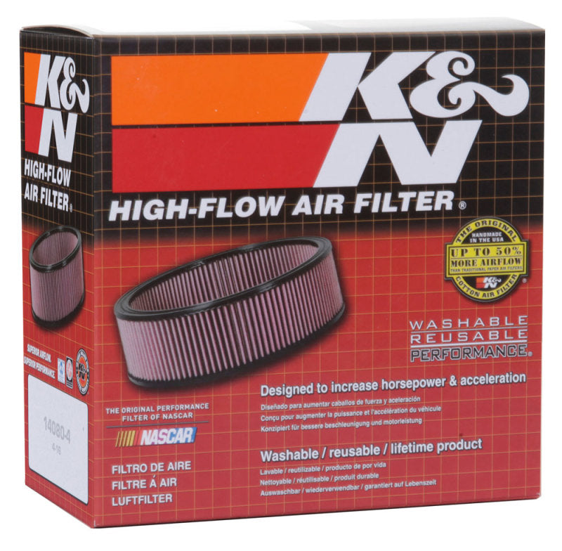 K&amp;N Custom Air Filter Round 5-7/8in OD x 4-7/8in ID x 1.4/5in H