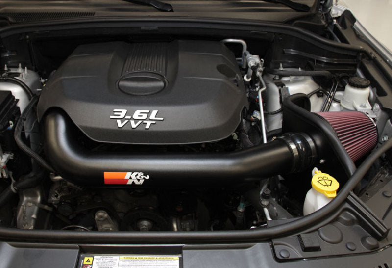 K&amp;N High Flow Performance Intake Kit 11 Jeep Grand Cherokee 3.6L V6 / 11 Dodge Durango 3.6L V6