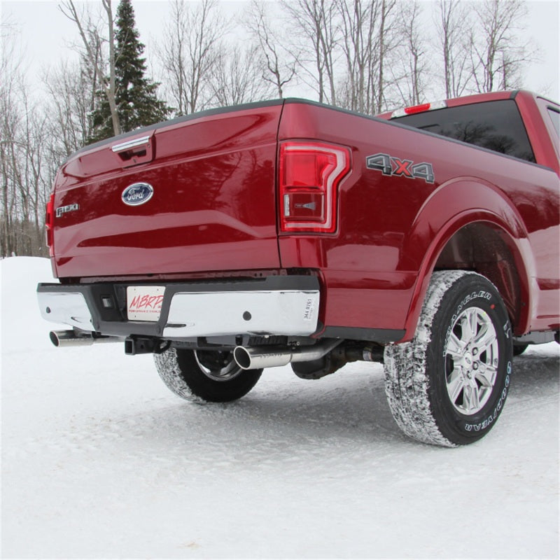 MBRP 2015-20 Ford F-150 5.0L 3in Cat Back Dual Split Rear Exit AL Exhaust System