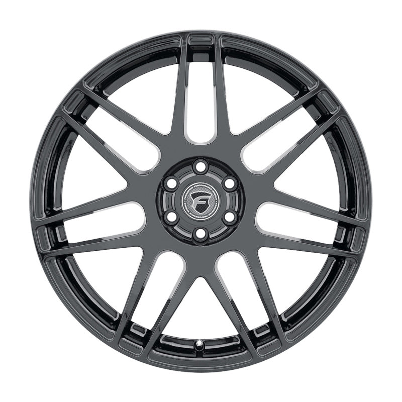 Forgestar F14 18x9 / 5x114.3 BP / ET35 / 6.4in BS Gloss Black Wheel