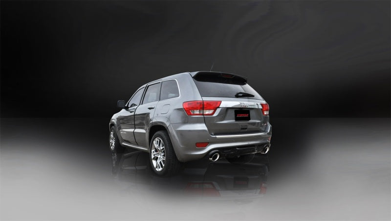 Corsa 12-21 Jeep Grand Cherokee 6.4L V8 Polished Sport Cat-Back Exhaust